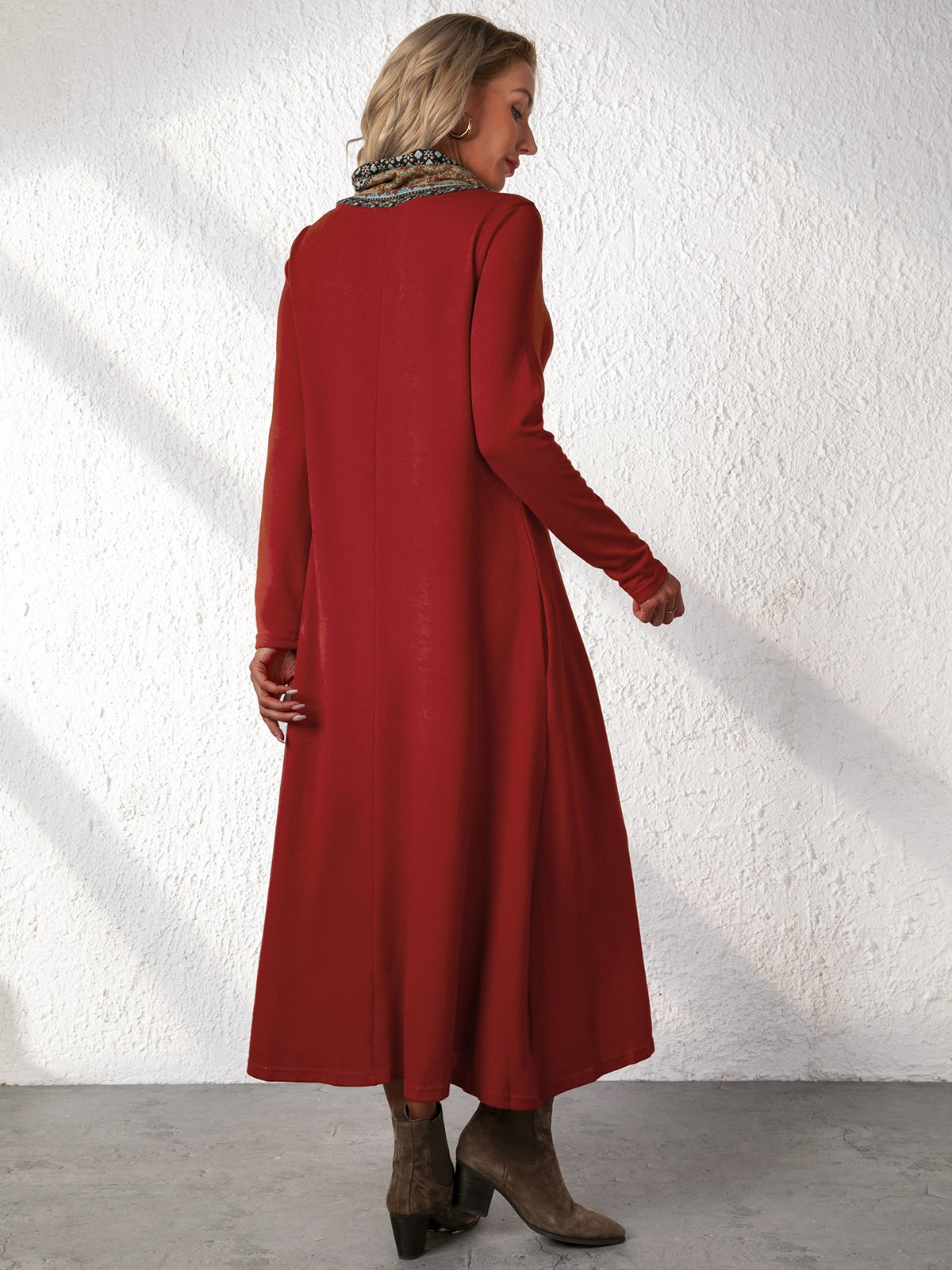Elegant Cotton Blends Maxi