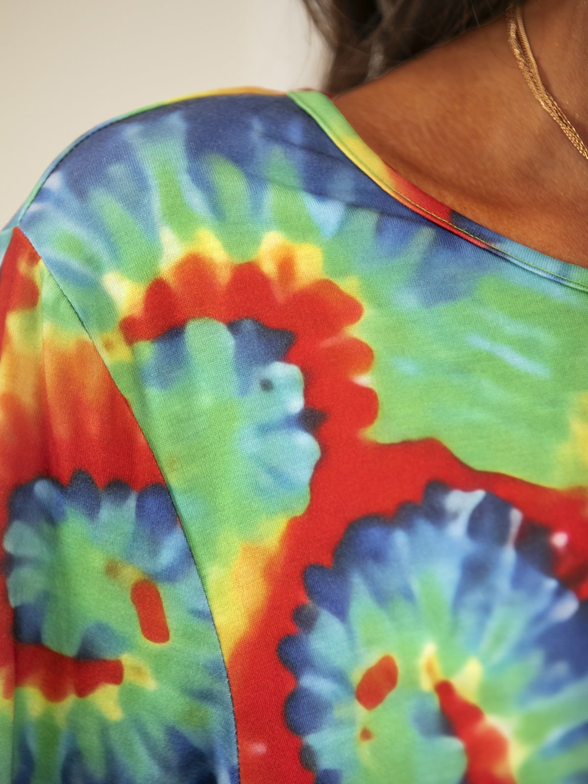 Vintage Round Neck Top