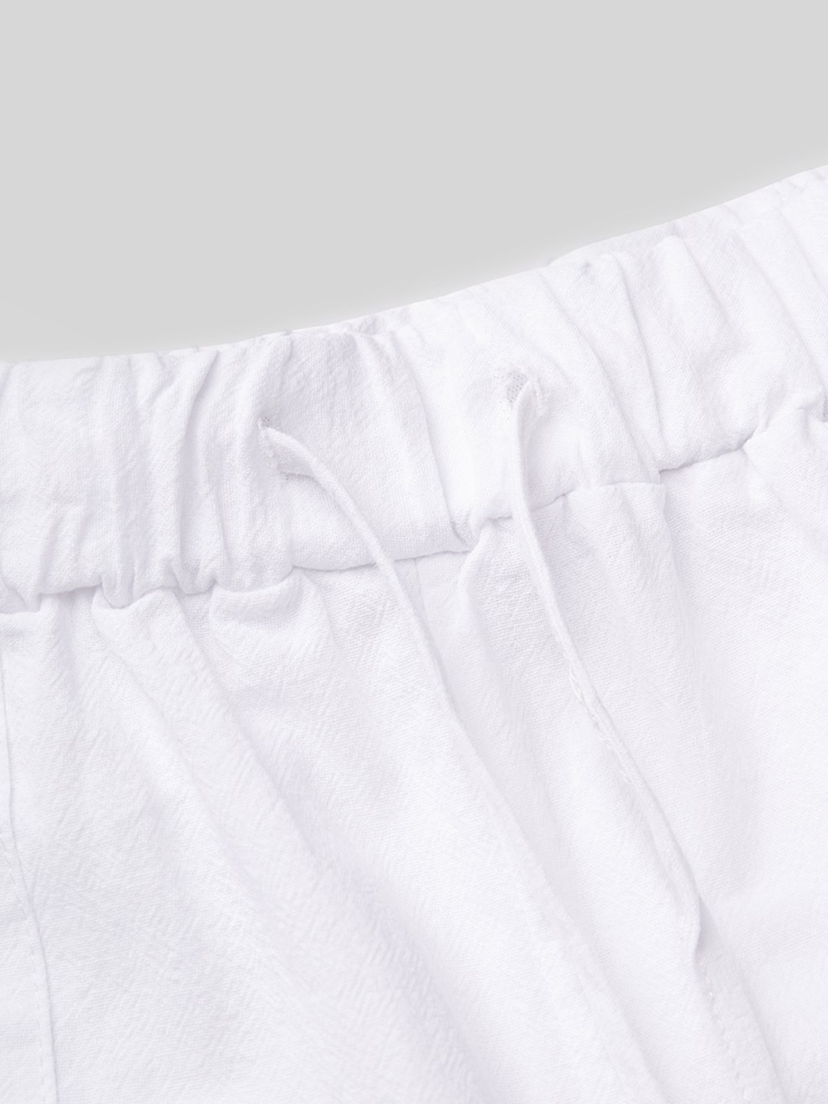 Cotton Simple Pants