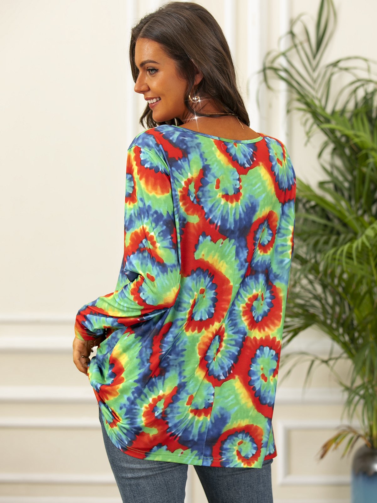 Vintage Round Neck Top