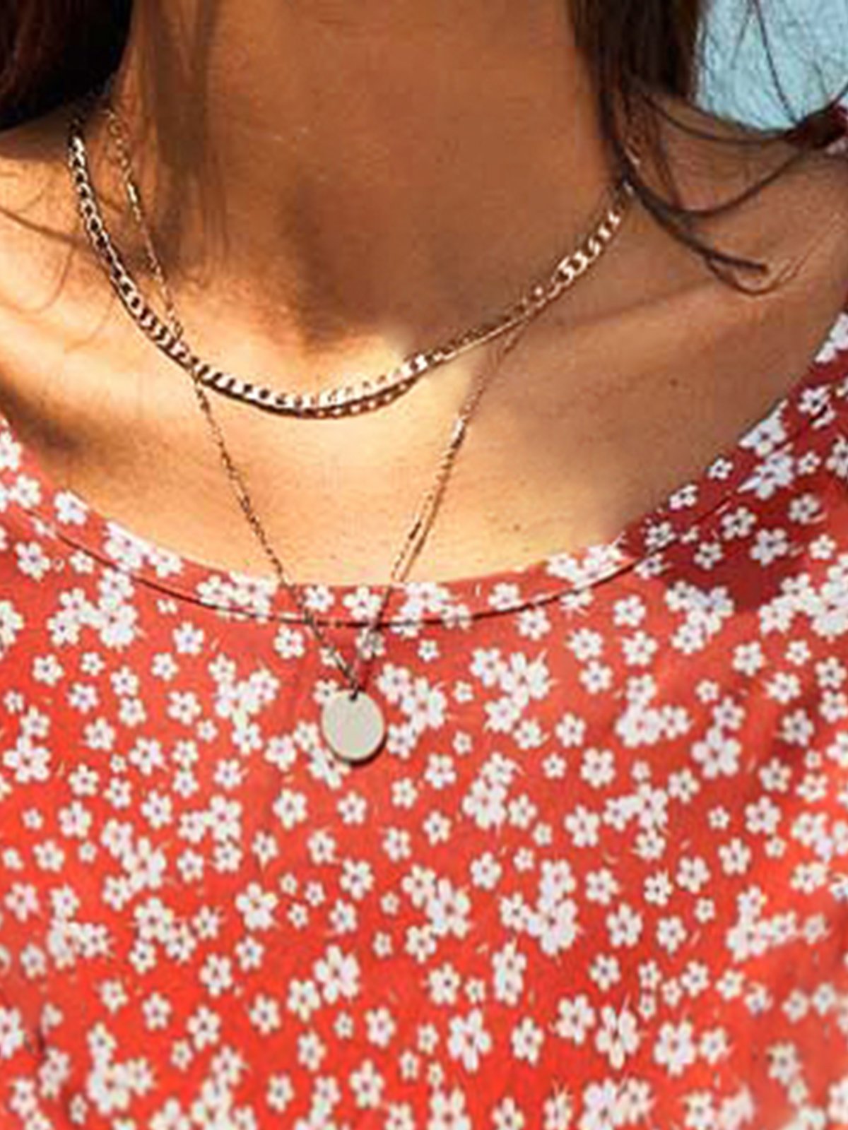 Pockets Round Neck Loosen Midi