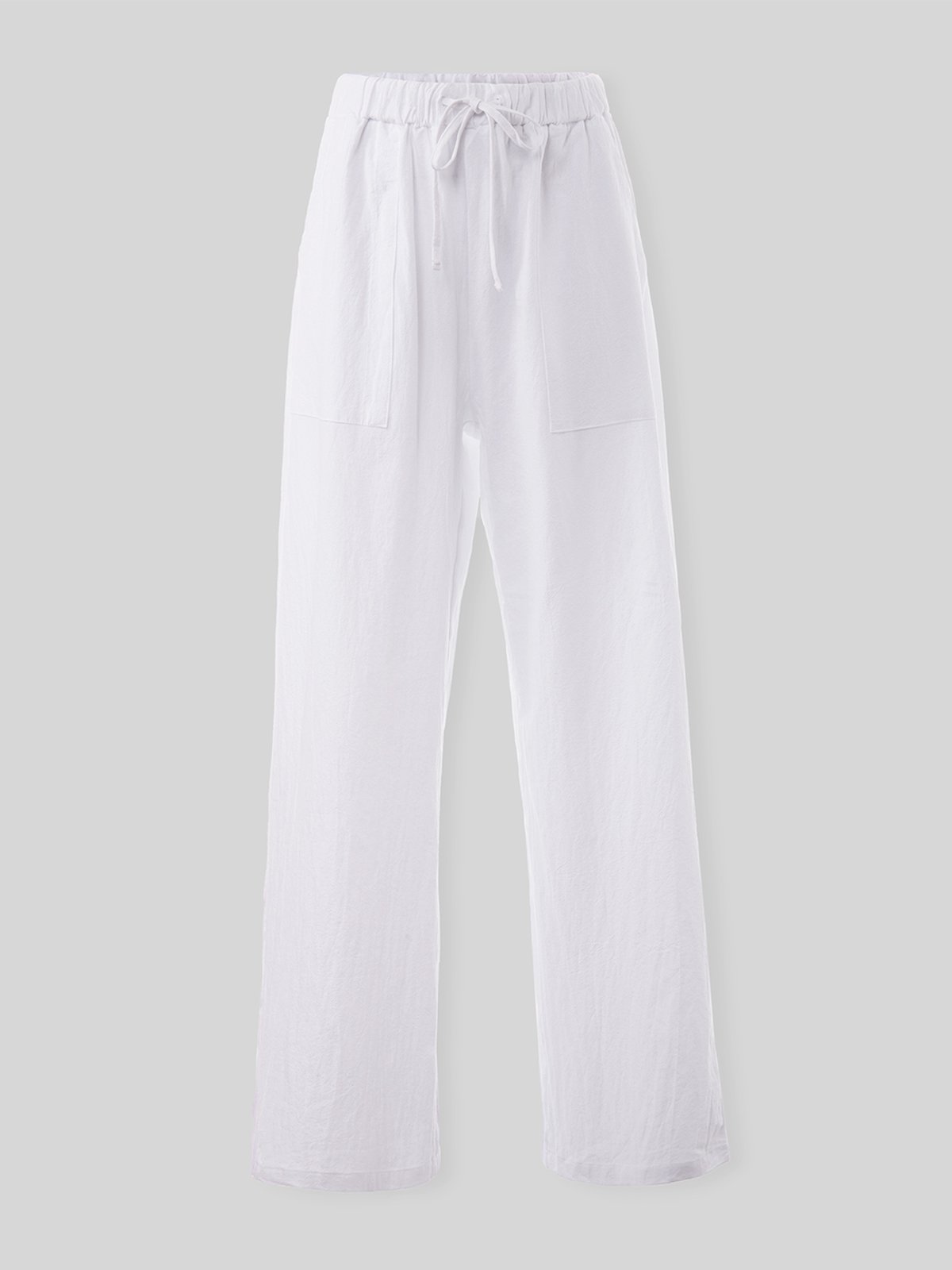 Cotton Simple Pants