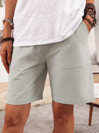 Cotton Blends Regular Fit Shorts