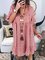 Cotton Loosen Casual Midi