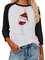 Long Sleeve Cartoon Shift Shirts & Tops