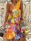 LOVE Printed Short Sleeve Holiday Ombre/tie-Dye Dresses