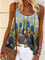 Plus size Bluebonnet Printed Boho Shirts & Tops