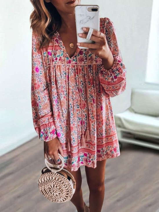 Casual Cotton Casual Dress