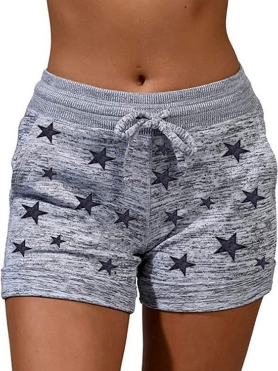 Regular Fit Printed Sporty Shorts