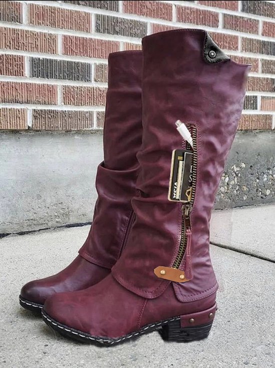 Leather Boots