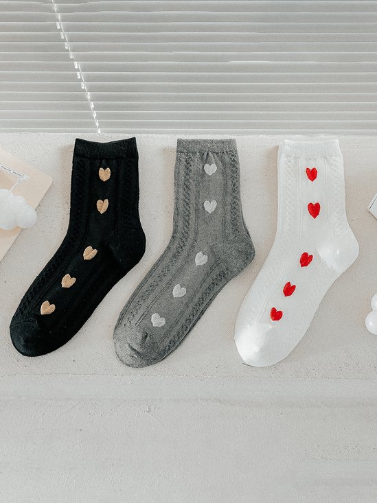 3 Pairs Of Suit Valentine's Day Gift Socks