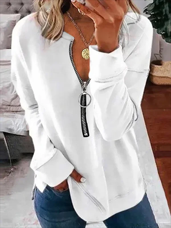 Solid Casual Hoodies & Sweatshirt