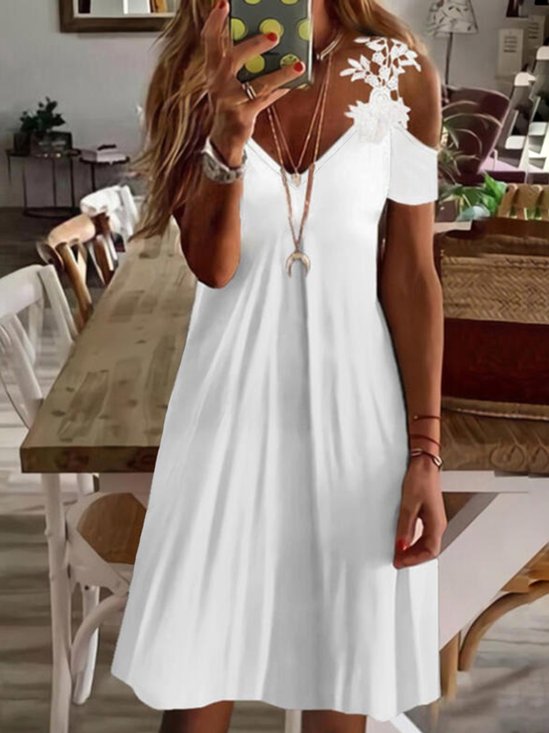 Casual Cotton Blends Loosen Shorts