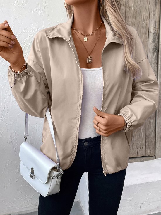 Casual Loose Plain Jacket