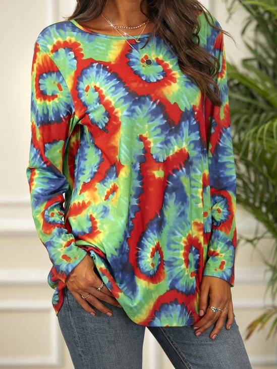 Vintage Round Neck Top