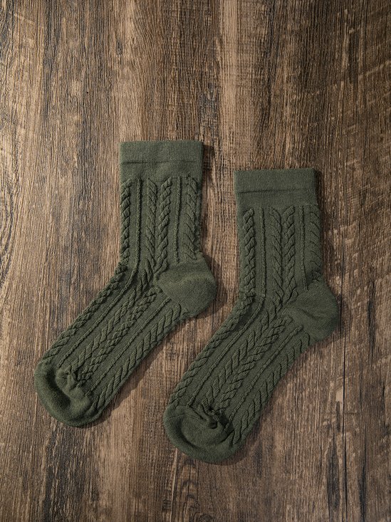 Cotton-Blend Socks & Tights