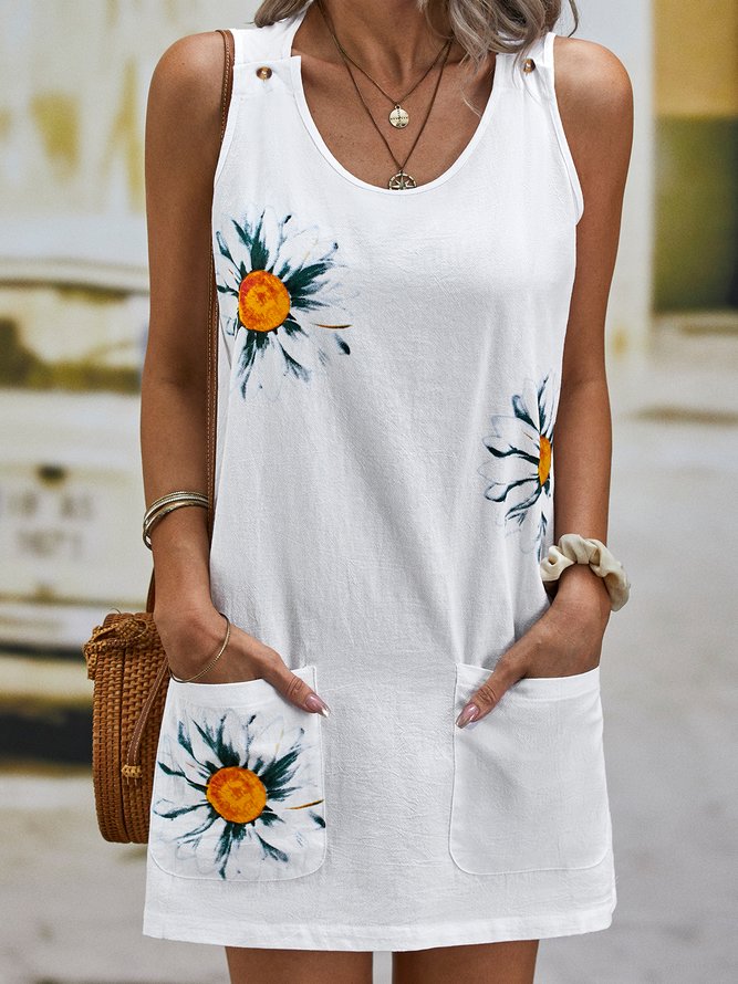 Fit Printed Cotton Shorts