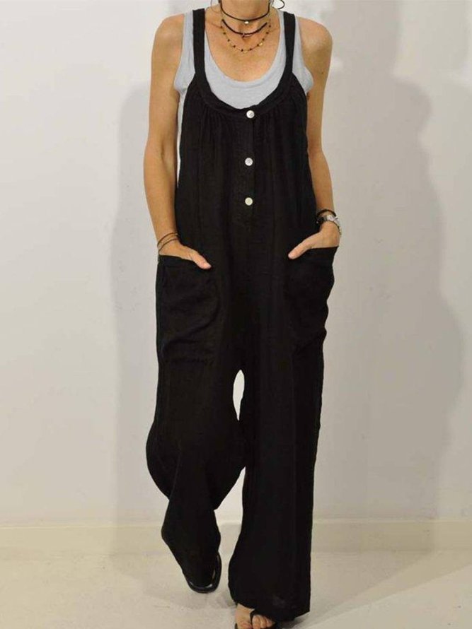 Pockets Casual Jumpsuits&rompers