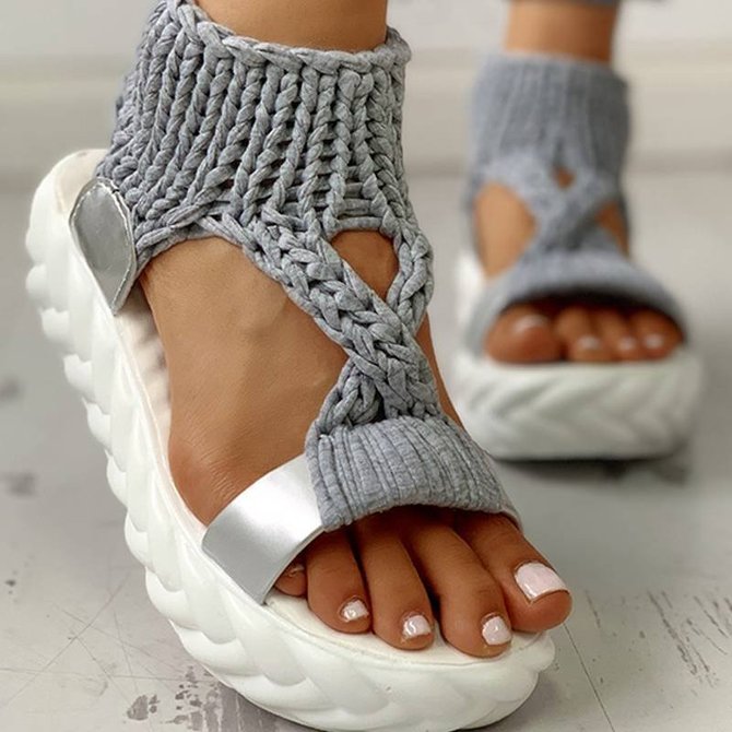 Fabric Sandals