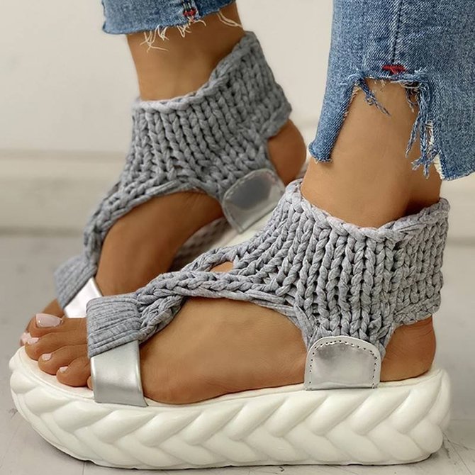Fabric Sandals