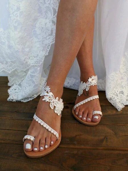 Lace Sandals