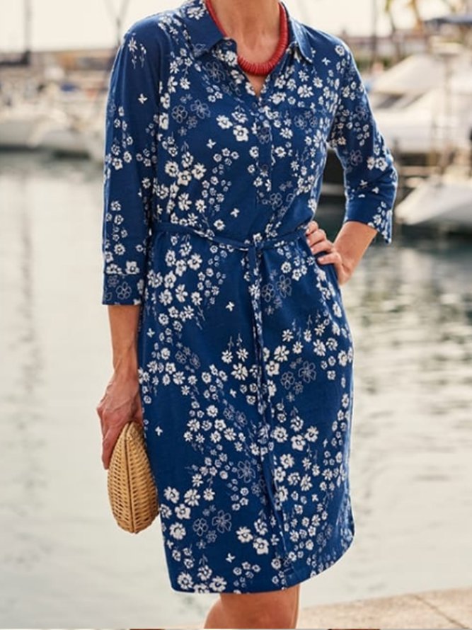 Long Sleeve Work Dresses | Dresses | Noracora Shirt Dress ...
