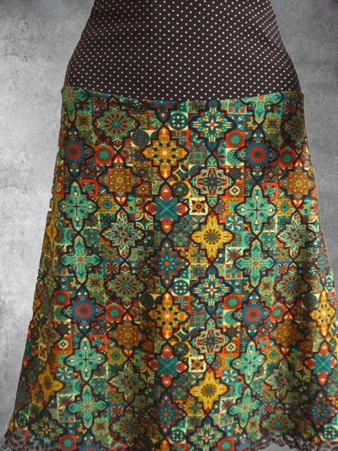 Floral Cotton Blends Bottoms