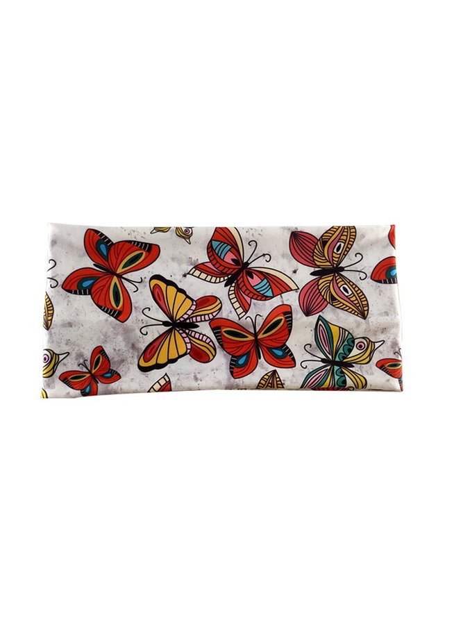 Vintage Butterfly Print Stretch Headband