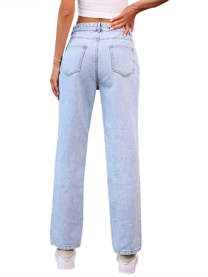 Plain Fit Denim Denim&jeans