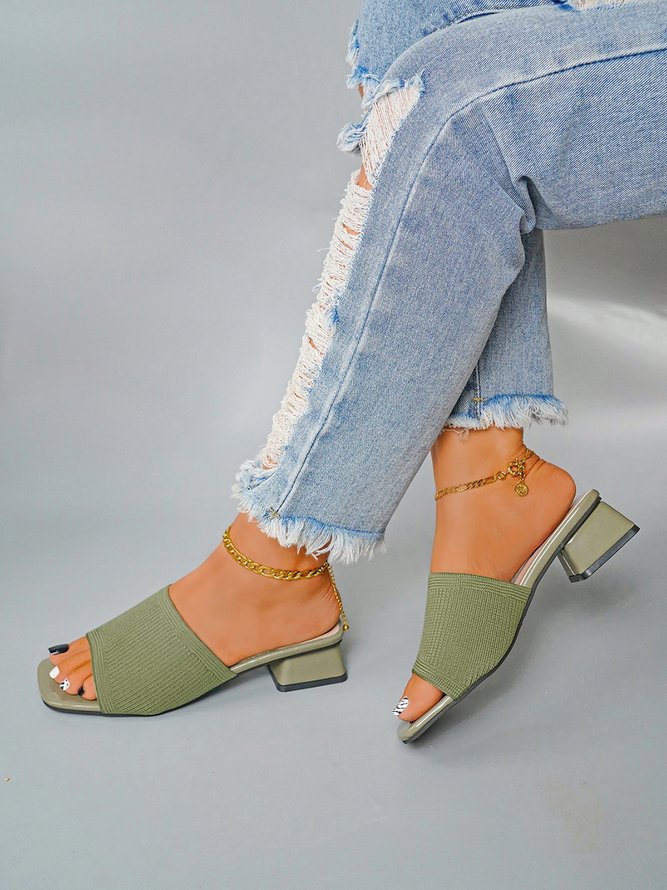 Summer Fabric Slipper