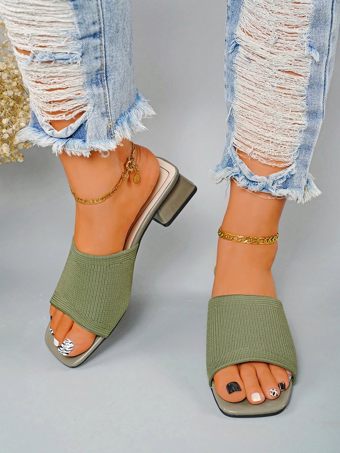 Summer Fabric Slipper
