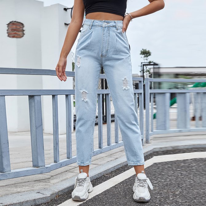 Fit Plain Simple Denim&jeans