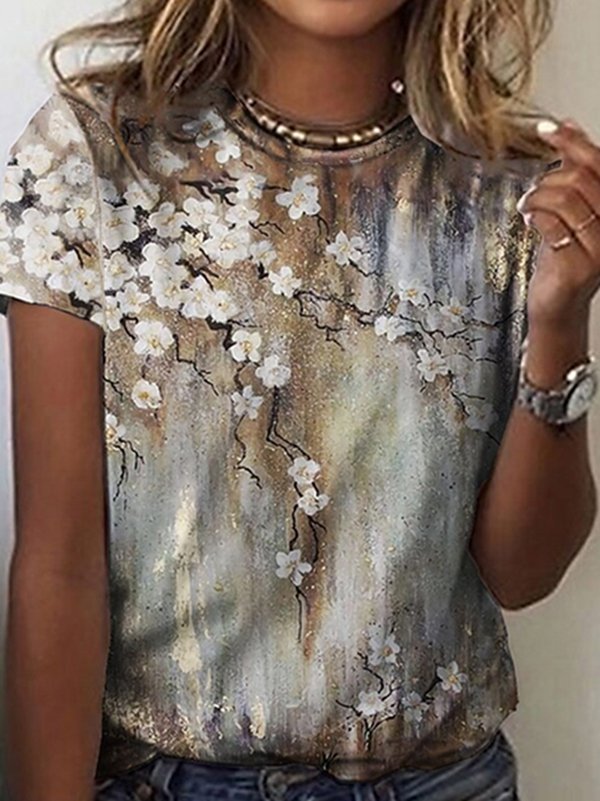 Floral T-shirt
