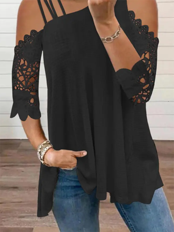 Casual Off The Shoulder T-shirt