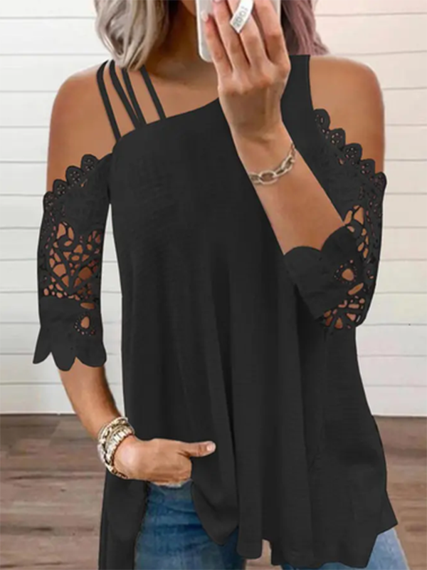Casual Off The Shoulder T-shirt
