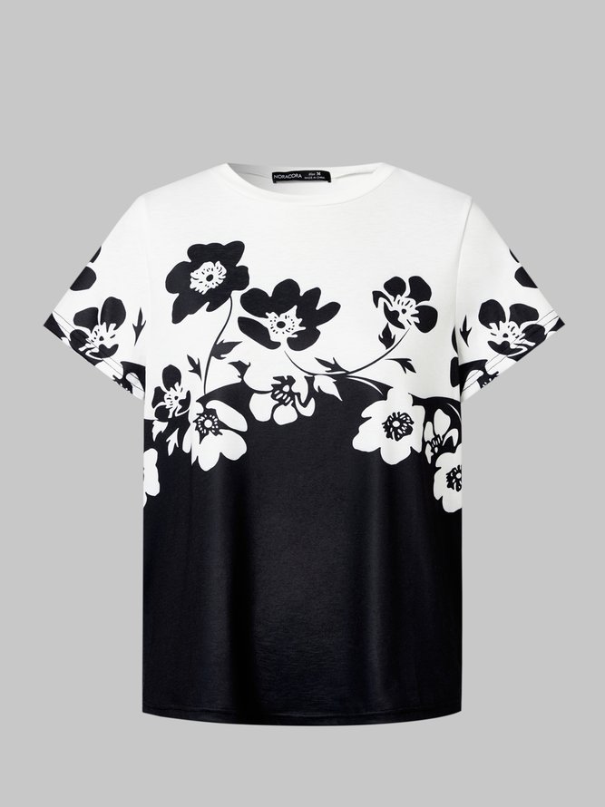 Floral Casual T-shirt