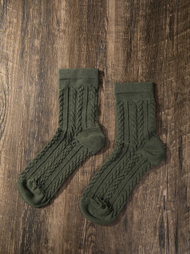 Cotton-Blend Socks & Tights