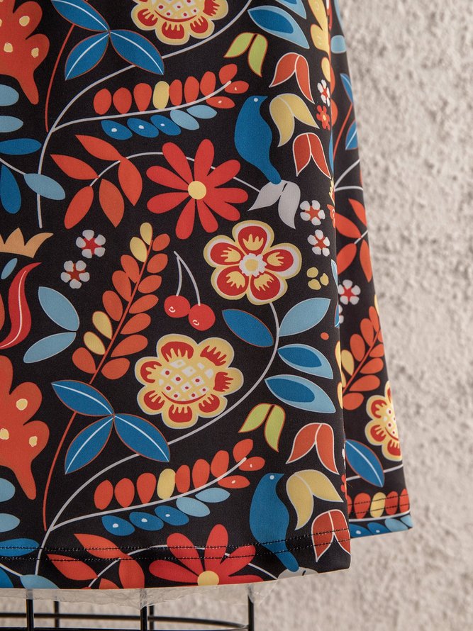 Casual Cotton Blends Skirt au.noracora