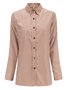 Casual Shirt Collar Blouses