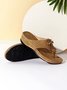 Pu Leather Fall Slippers