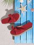 Wedge Heel Summer Slippers