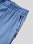 Solid Loosen Denim&jeans