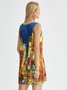 Vacation Abstract Loosen Shorts