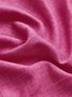 Solid Cotton Blends Blouses