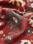 Printed Stand Collar Boho Half Sleeve Auto-Clearance