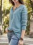 Raglan Sleeve Plain Cotton Blends Casual Sweatshirt &pullover
