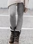 Solid Casual Leggings