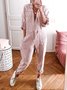 Shirt Collar Cotton Jumpsuits&rompers