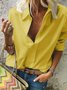 Cotton Solid Casual Shirt