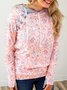 Hooded Cotton Blends Hoodies & Sweatshirt